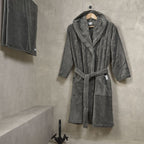 Μπουρνούζι Αιγαίον Νua Cotton 320gsm XXL / Anthracite